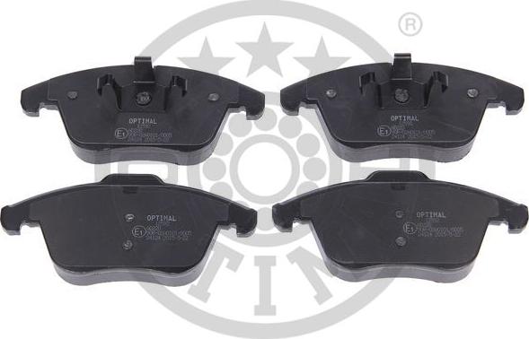 Optimal BP-12592 - Brake Pad Set, disc brake autospares.lv