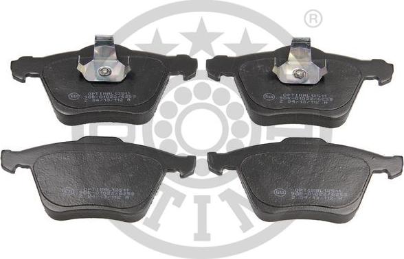 Optimal BP-12511 - Brake Pad Set, disc brake autospares.lv