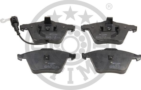 Optimal BP-12532 - Brake Pad Set, disc brake autospares.lv