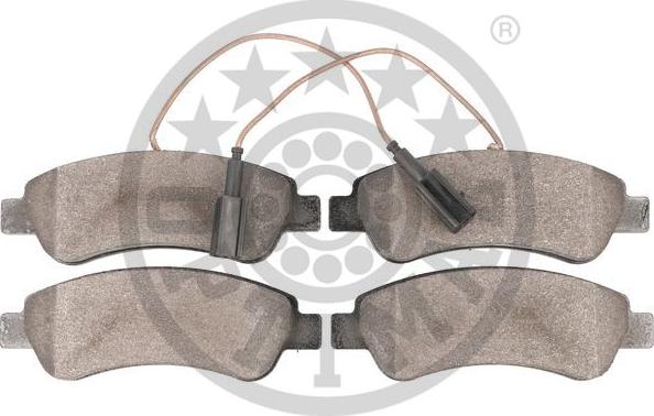 Optimal BP-12654 - Brake Pad Set, disc brake autospares.lv