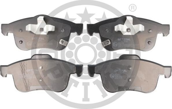 Optimal BP-12650 - Brake Pad Set, disc brake autospares.lv