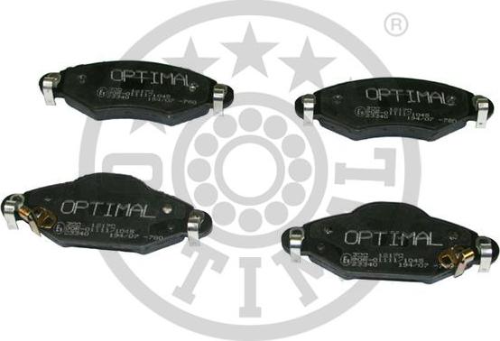 Optimal BP-12170 - Brake Pad Set, disc brake autospares.lv