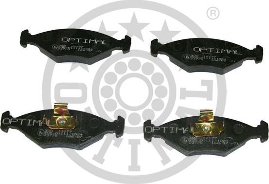 Optimal BP-12177 - Brake Pad Set, disc brake autospares.lv