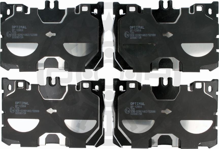 Optimal BP-12864 - Brake Pad Set, disc brake autospares.lv