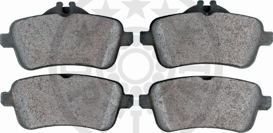 Optimal BP-12871 - Brake Pad Set, disc brake autospares.lv