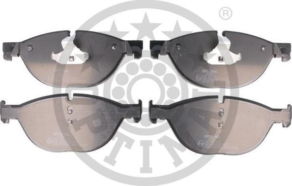 Optimal BP-12395 - Brake Pad Set, disc brake autospares.lv