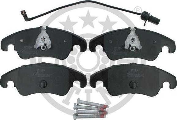 Optimal BP-12749 - Brake Pad Set, disc brake autospares.lv