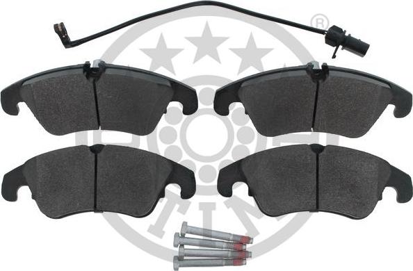 Optimal BP-12749 - Brake Pad Set, disc brake autospares.lv