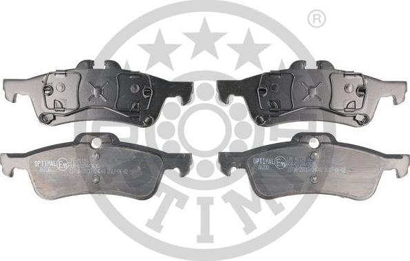 Optimal BP-86200 - Brake Pad Set, disc brake autospares.lv