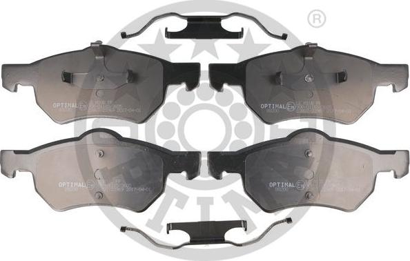 Optimal BP-88200 - Brake Pad Set, disc brake autospares.lv