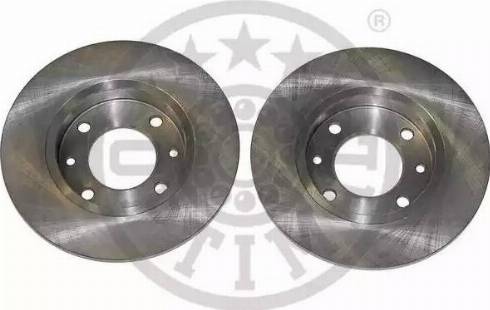 Optimal BS-6160 - Brake Disc autospares.lv