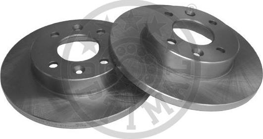 Optimal BS-0670 - Brake Disc autospares.lv