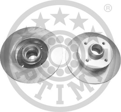 Optimal BS-0240C - Brake Disc autospares.lv