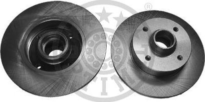 Optimal BS-0240 - Brake Disc autospares.lv