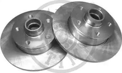 Optimal BS-0250 - Brake Disc autospares.lv