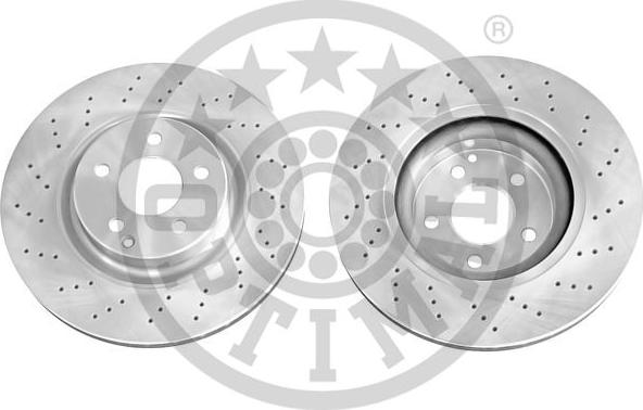 Optimal BS-8624C - Brake Disc autospares.lv