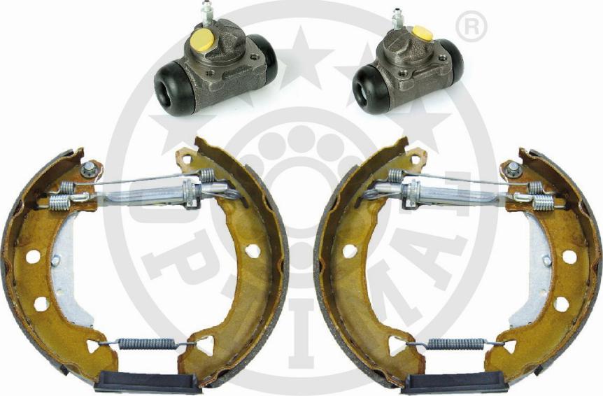 Optimal BSK-0180 - Brake Shoe Set autospares.lv