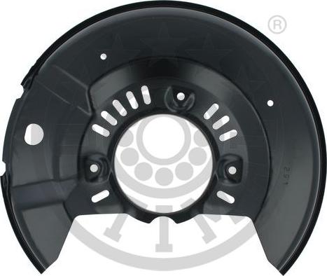 Optimal BSP-9806L - Splash Panel, guard, brake disc autospares.lv