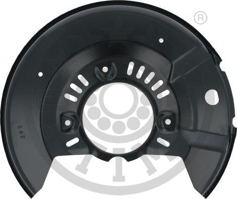 Optimal BSP-9806R - Splash Panel, guard, brake disc autospares.lv