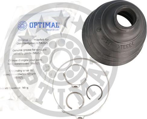 Optimal CVB-10648TPE - Bellow, drive shaft autospares.lv