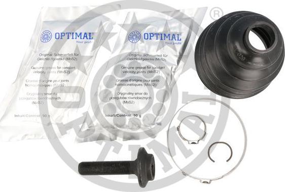 Optimal CVB-10608TPE - Bellow, drive shaft autospares.lv