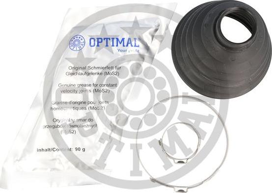 Optimal CVB-10613TPE - Bellow, drive shaft autospares.lv