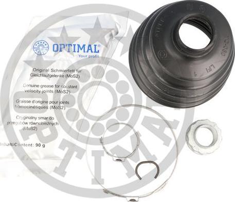 Optimal CVB-10635TPE - Bellow, drive shaft autospares.lv