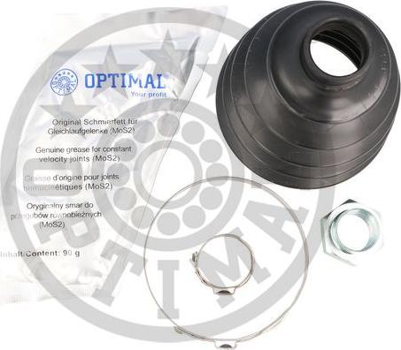 Optimal CVB-10631TPE - Bellow, drive shaft autospares.lv