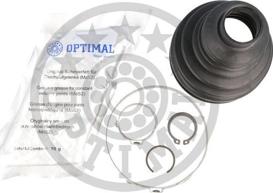 Optimal CVB-10706TPE - Bellow, drive shaft autospares.lv