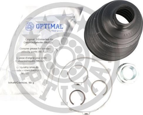 Optimal CVB-10707TPE - Bellow, drive shaft autospares.lv