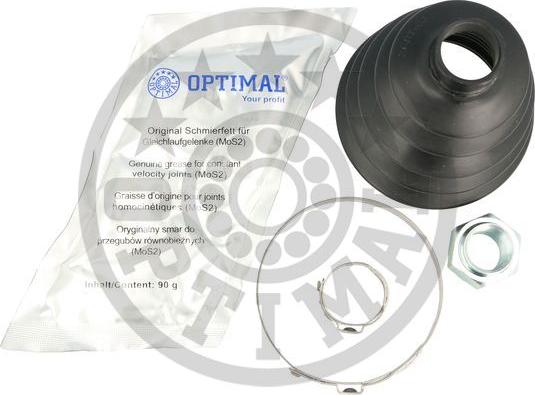 Optimal CVB-10721TPE - Bellow, drive shaft autospares.lv