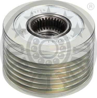 Optimal F5-1041 - Pulley, alternator, freewheel clutch autospares.lv