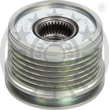 Optimal F5-1061 - Pulley, alternator, freewheel clutch autospares.lv
