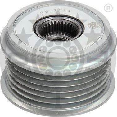 Optimal F5-1014 - Pulley, alternator, freewheel clutch autospares.lv