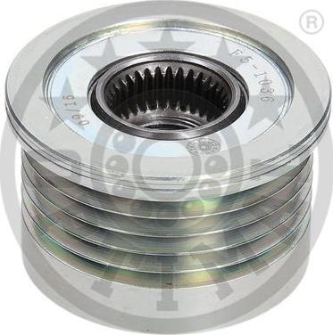 Optimal F5-1036 - Pulley, alternator, freewheel clutch autospares.lv