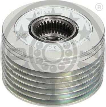 Optimal F5-1020 - Pulley, alternator, freewheel clutch autospares.lv