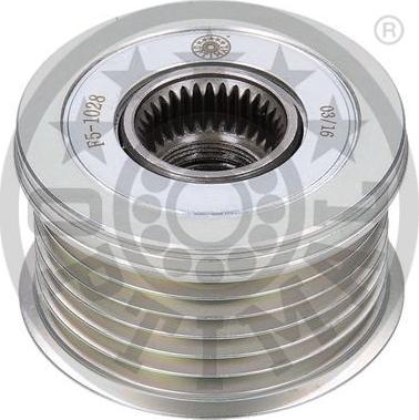 Optimal F5-1028 - Pulley, alternator, freewheel clutch autospares.lv