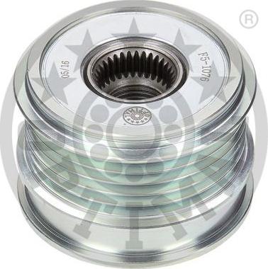 Optimal F5-1076 - Pulley, alternator, freewheel clutch autospares.lv