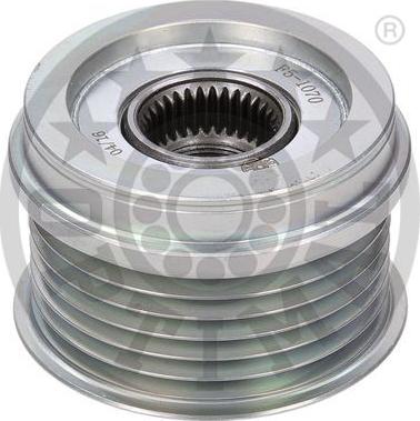 Optimal F5-1070 - Pulley, alternator, freewheel clutch autospares.lv