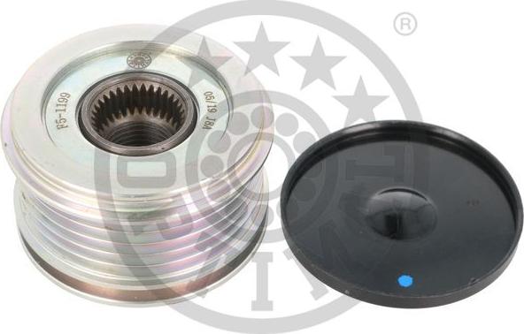 Optimal F5-1199 - Pulley, alternator, freewheel clutch autospares.lv