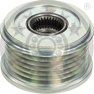 Optimal F5-1141 - Pulley, alternator, freewheel clutch autospares.lv