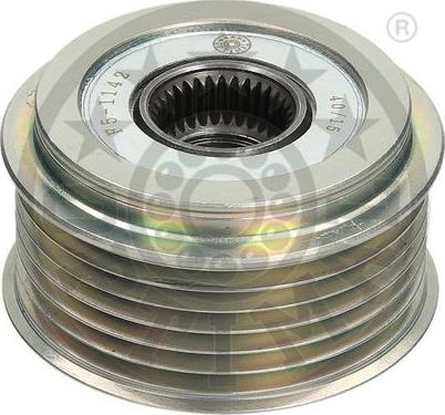 Optimal F5-1142 - Pulley, alternator, freewheel clutch autospares.lv