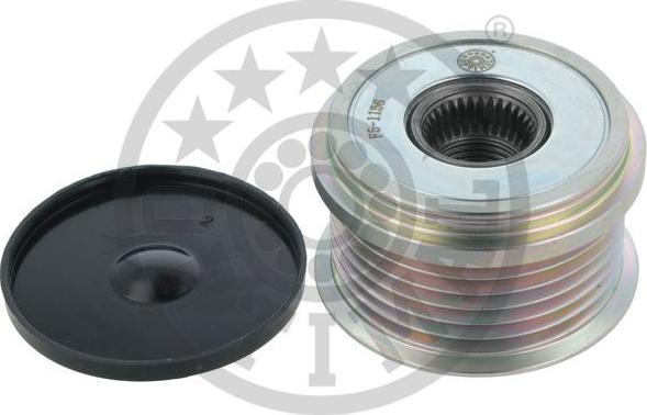 Optimal F5-1156 - Pulley, alternator, freewheel clutch autospares.lv