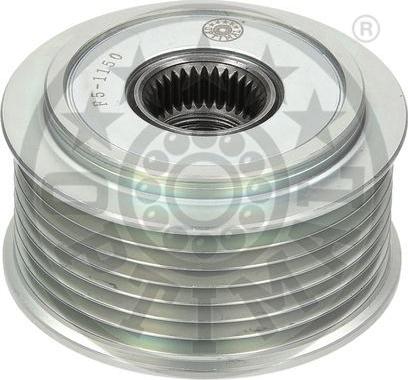 Optimal F5-1150 - Pulley, alternator, freewheel clutch autospares.lv