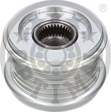 Optimal F5-1105 - Pulley, alternator, freewheel clutch autospares.lv