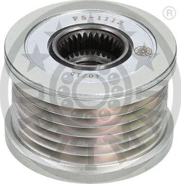 Optimal F5-1112 - Pulley, alternator, freewheel clutch autospares.lv