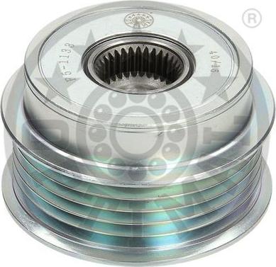 Optimal F5-1133 - Pulley, alternator, freewheel clutch autospares.lv