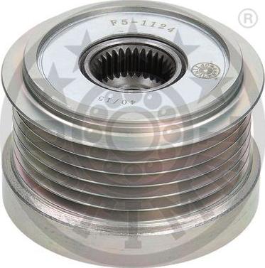 Optimal F5-1124 - Pulley, alternator, freewheel clutch autospares.lv