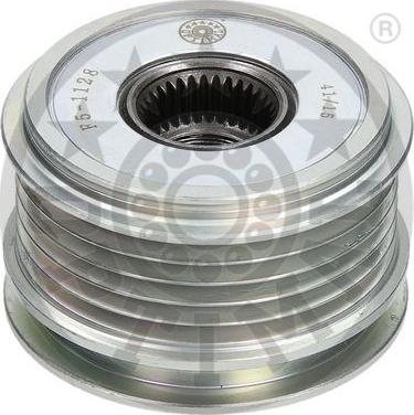 Optimal F5-1128 - Pulley, alternator, freewheel clutch autospares.lv