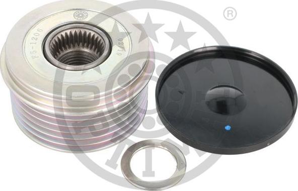 Optimal F5-1206 - Pulley, alternator, freewheel clutch autospares.lv